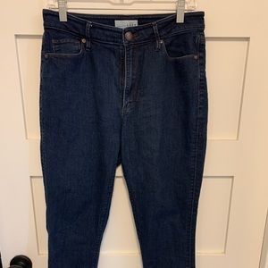 Loft high waisted blue jeans